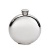 Personalized 6 oz Plain Round Pewter Hip Flask